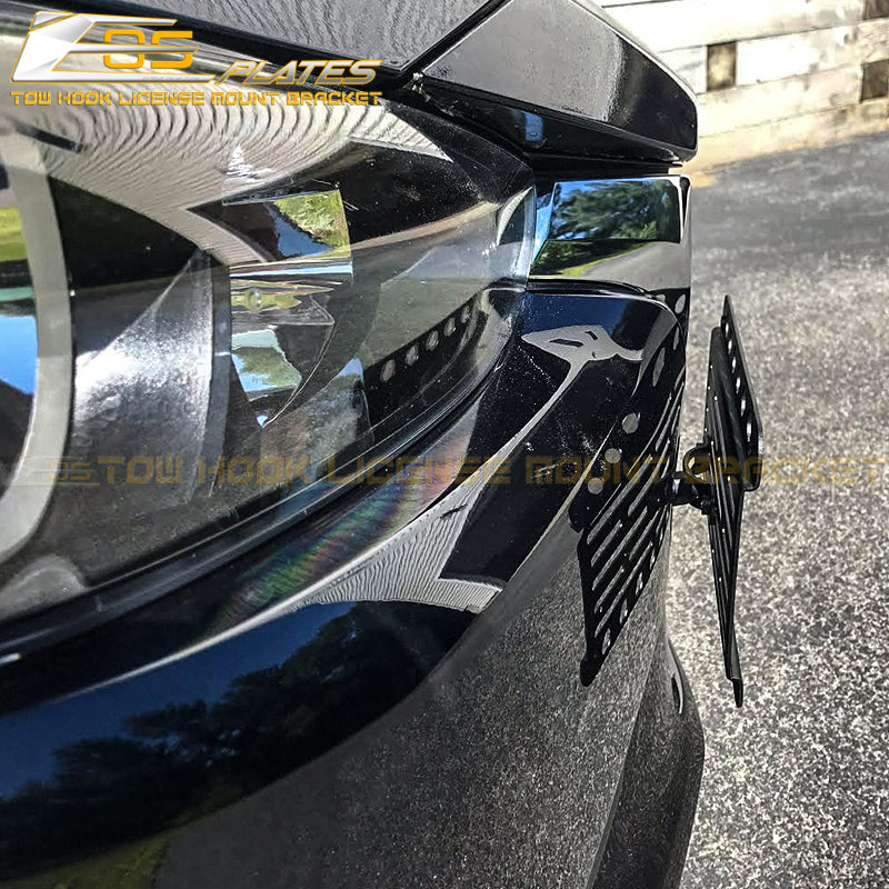 2017-18 Mazda 3 Tow Hook License Plate Mount Bracket - EOS Plates