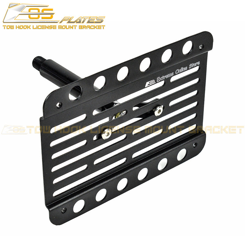 EOS Plate Tow Hook License Plate Mount – Fits BMW F15 X5 2014–18 W/ PDC Front
