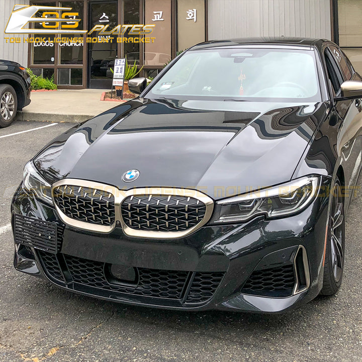 2019-Up BMW 3-Series G20 M-Sport Tow Hook License Plate Mount Bracket - EOS Plates