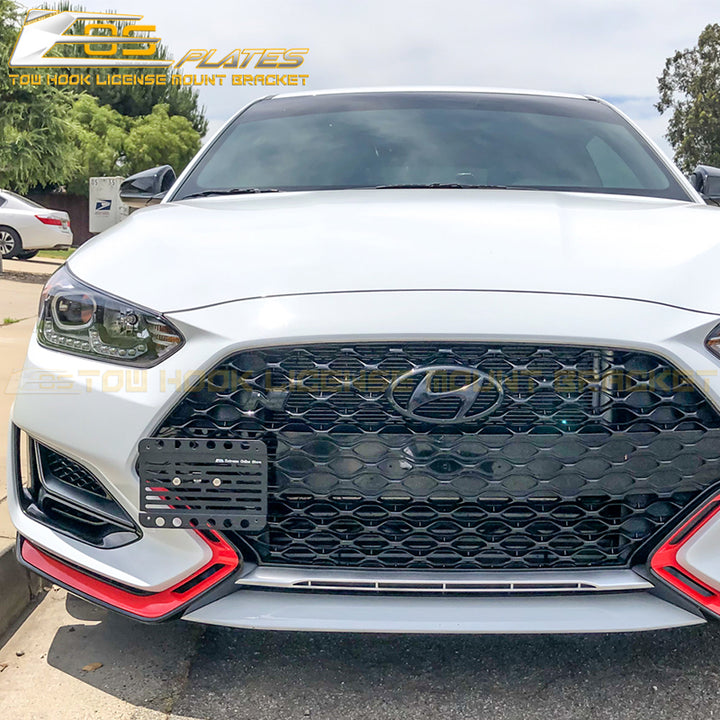 2019-Up Hyundai Veloster N Tow Hook License Plate Mounting Bracket - EOS Plates