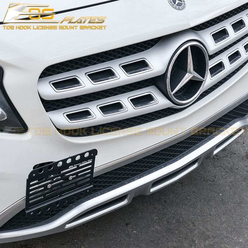 2015-18 Mercedes-Benz GLA-Class X156 Tow Hook License Plate Mount Bracket - EOS Plates