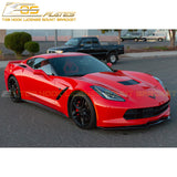 2015-Up Chevrolet Corvette C7 Stingray / Z51 Tow Hook License Plate Mount Bracket Holder