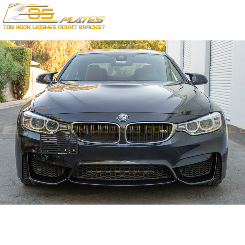 2015-Up BMW M4 F82 | F83 Tow Hook License Plate Mount Bracket - EOS Plates