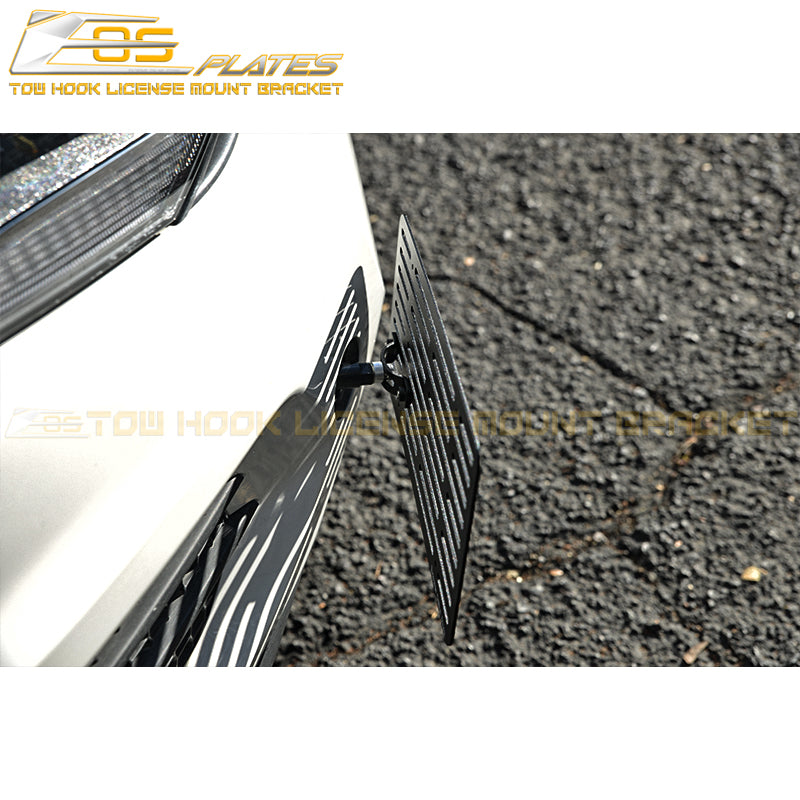 2012-17 Volkswagen Tiguan Tow Hook License Plate Mount Bracket – EOS Plates