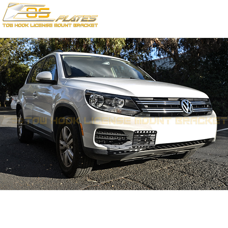 Volkswagen No Drill Front Bumper Tow Hook License Plate Mount Bracket –  Tagged Tiguan– EOS Plates