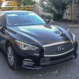 2014-Up Infiniti Q50 Sedan Tow Hook License Plate Mount Bracket