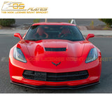2015-Up Chevrolet Corvette C7 Stingray / Z51 Tow Hook License Plate Mount Bracket Holder