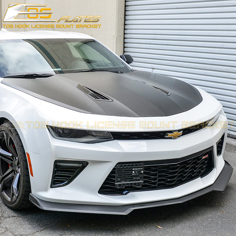 EOS Plate For 16-Up Chevrolet Camaro SS Front Tow Hook Lcense Mount EOS Plate For 16-Up Chevrolet Camaro SS Front Tow Hook Lcense Mount