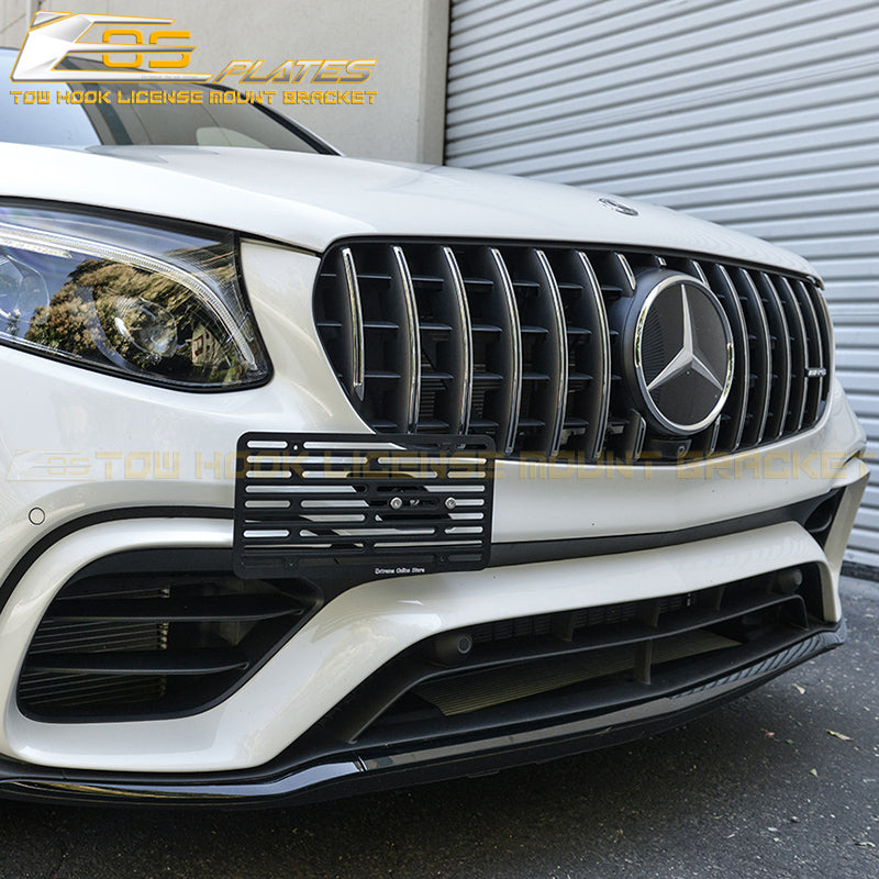 2018-Up Mercedes-Benz GLC 63 AMG Tow Hook License Plate Mount Bracket - EOS Plates