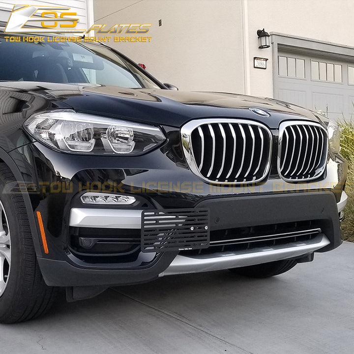 2018-Up BMW X3 G01 Tow Hook License Plate Mount Bracket Holder - EOS Plates