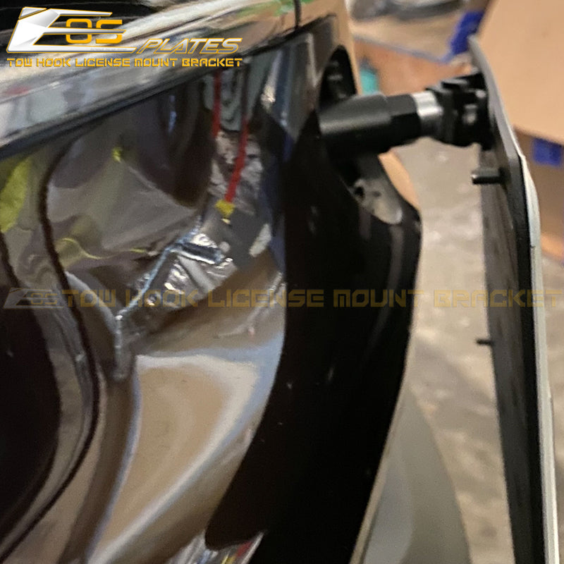 2019-Up Porsche Macan Tow Hook License Plate Mount Bracket - EOS Plates