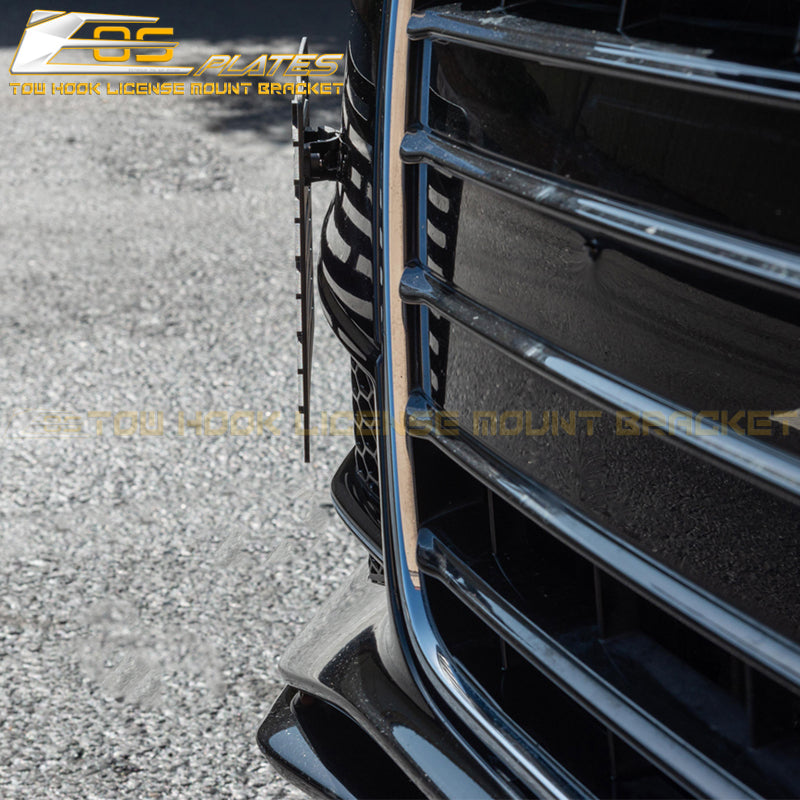 2009-16 Audi A4 (B8) Tow Hook License Plate Mount Bracket - EOS Plates