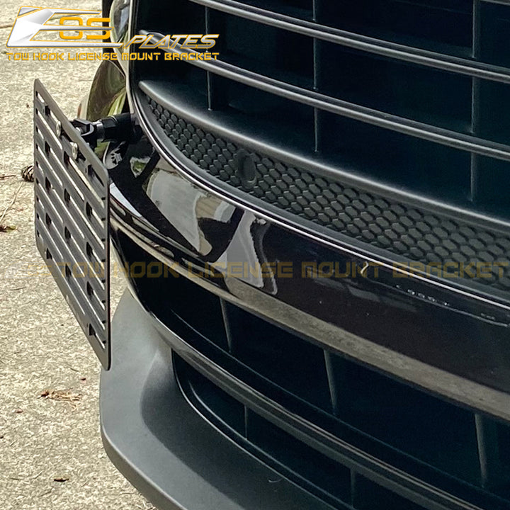 2019-Up Porsche Macan Tow Hook License Plate Mount Bracket - EOS Plates