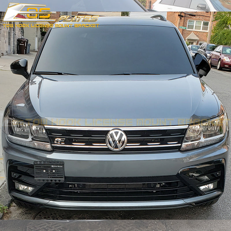 2018-Up Volkswagen Tiguan Tow Hook License Plate Mount Bracket - EOS Plates