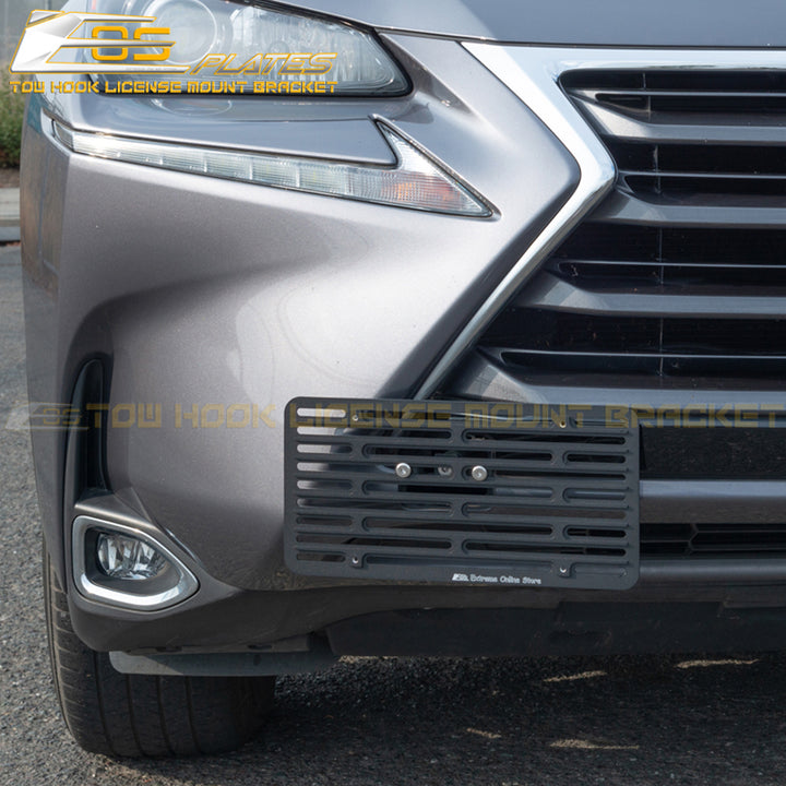 2015-18 Lexus NX Tow Hook License Plate Mount Bracket - EOS Plates