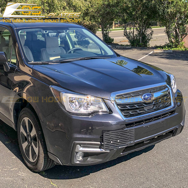 2017-18 Subaru Forester Tow Hook License Plate Mount Bracket