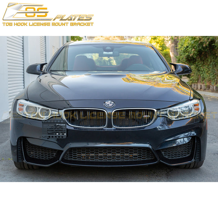 2015-Up BMW M4 F82 | F83 Tow Hook License Plate Mount Bracket - EOS Plates