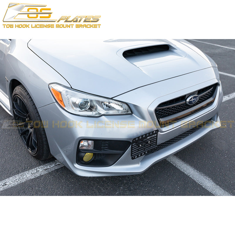 2015-17 Subaru WRX / STI Tow Hook License Plate Mount Bracket - EOS Plates